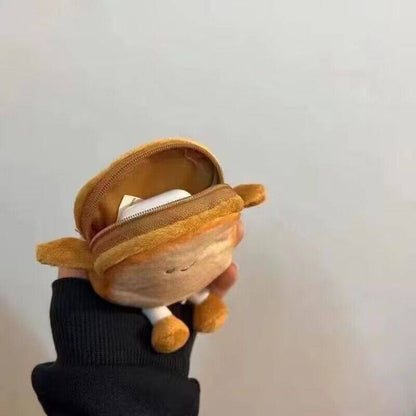 Cute Toastie Plush Keychain For Women In A Charming Japanese Style