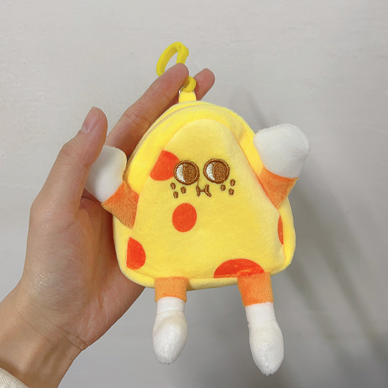 Cute Toastie Plush Keychain For Women In A Charming Japanese Style