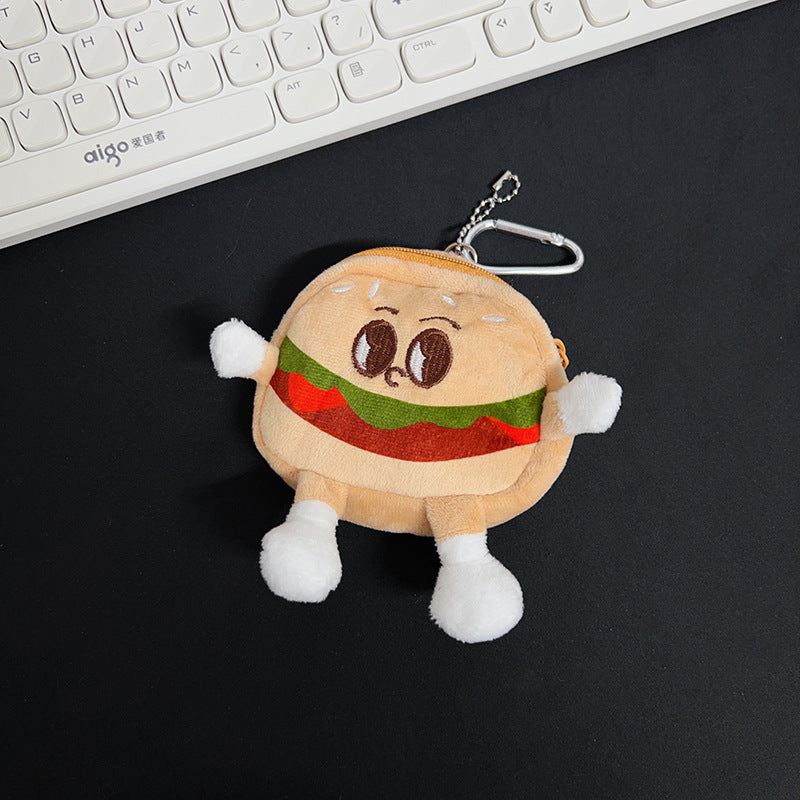 Cute Toastie Plush Keychain For Women In A Charming Japanese Style